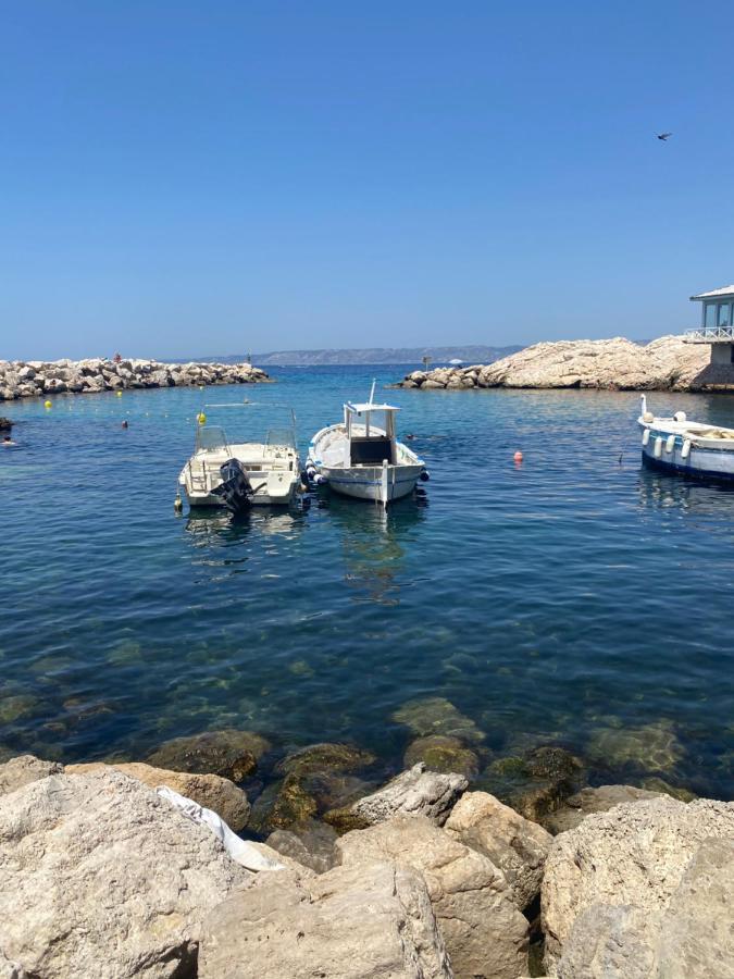 شقة Le Cabanon Du Vallon Des Auffes مارسيليا المظهر الخارجي الصورة